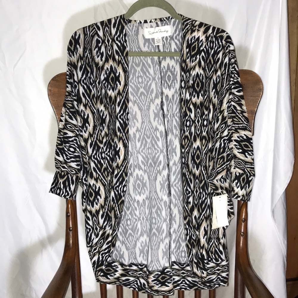 NWT French Laundry Open Flyaway Cardigan